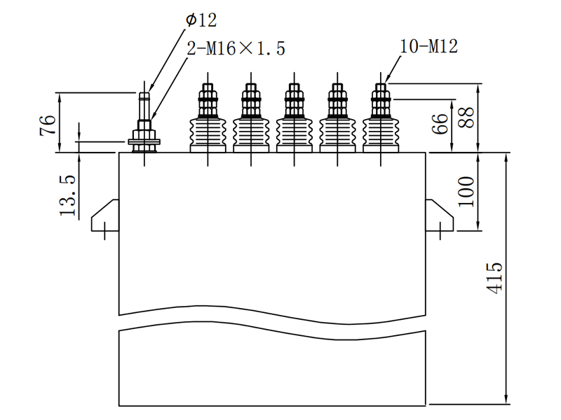 2000Kvar-Capacitor-Designed-for--3T-Induction-Melting-Capacitor1oo8