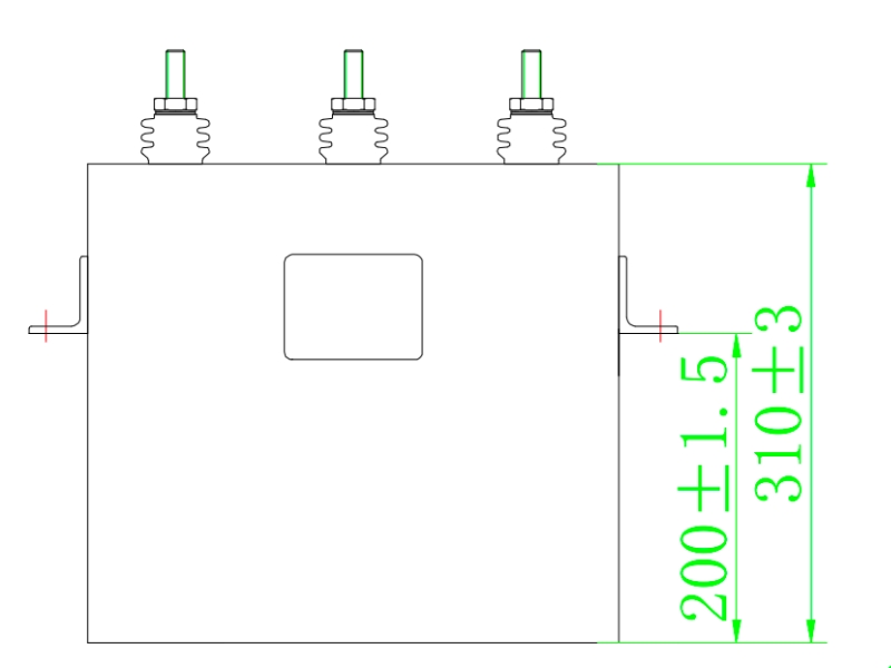3phase power capacitor outline