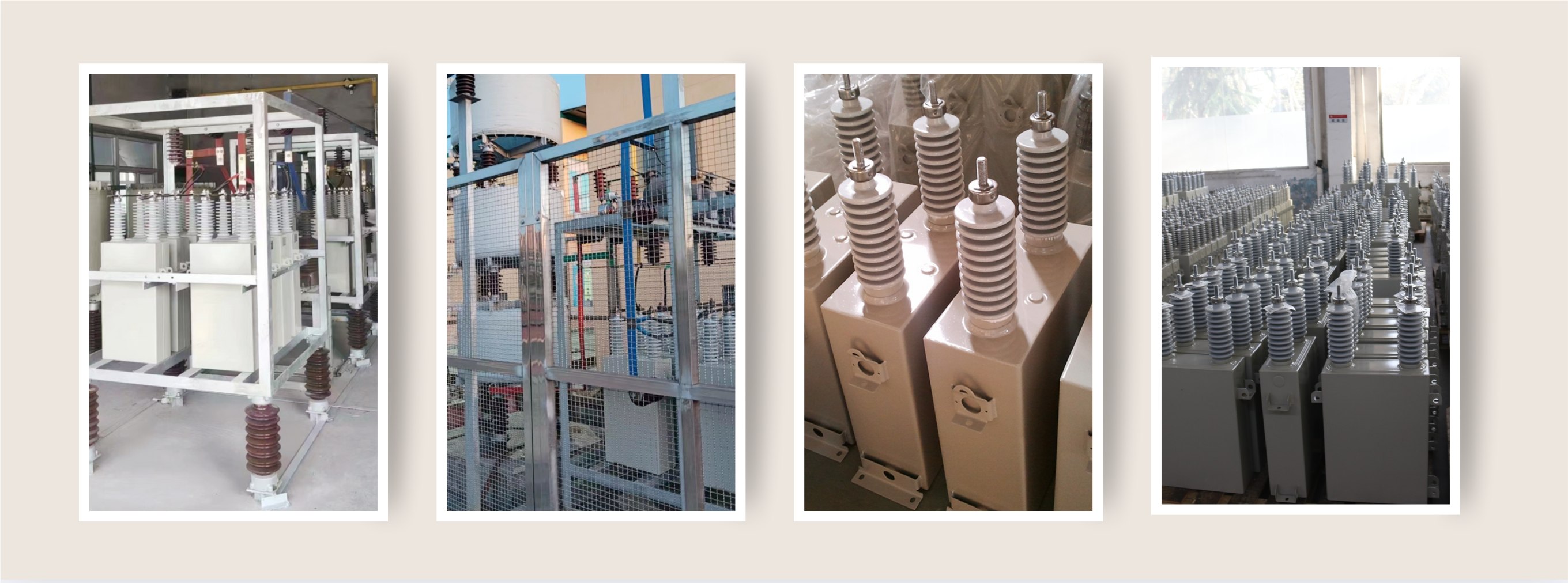 Power capacitor for reactive power compensation