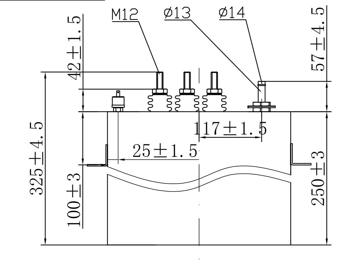 variable water-cooled capacitor