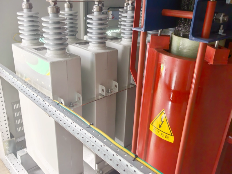 batterie de condensateurs à fusibles