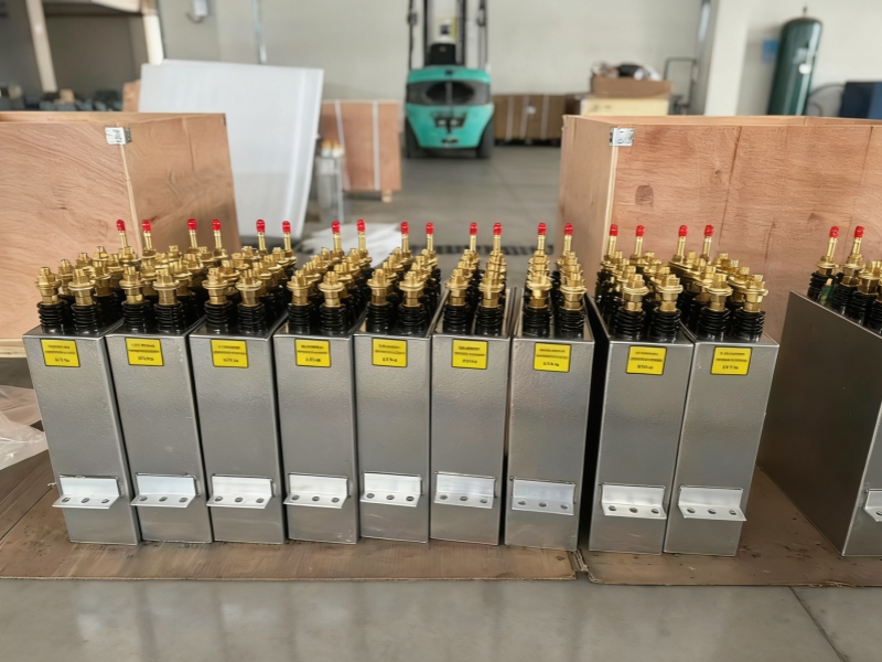 induction melting furnace capacitors
