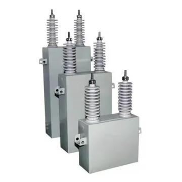 Internally fused capacitor bank