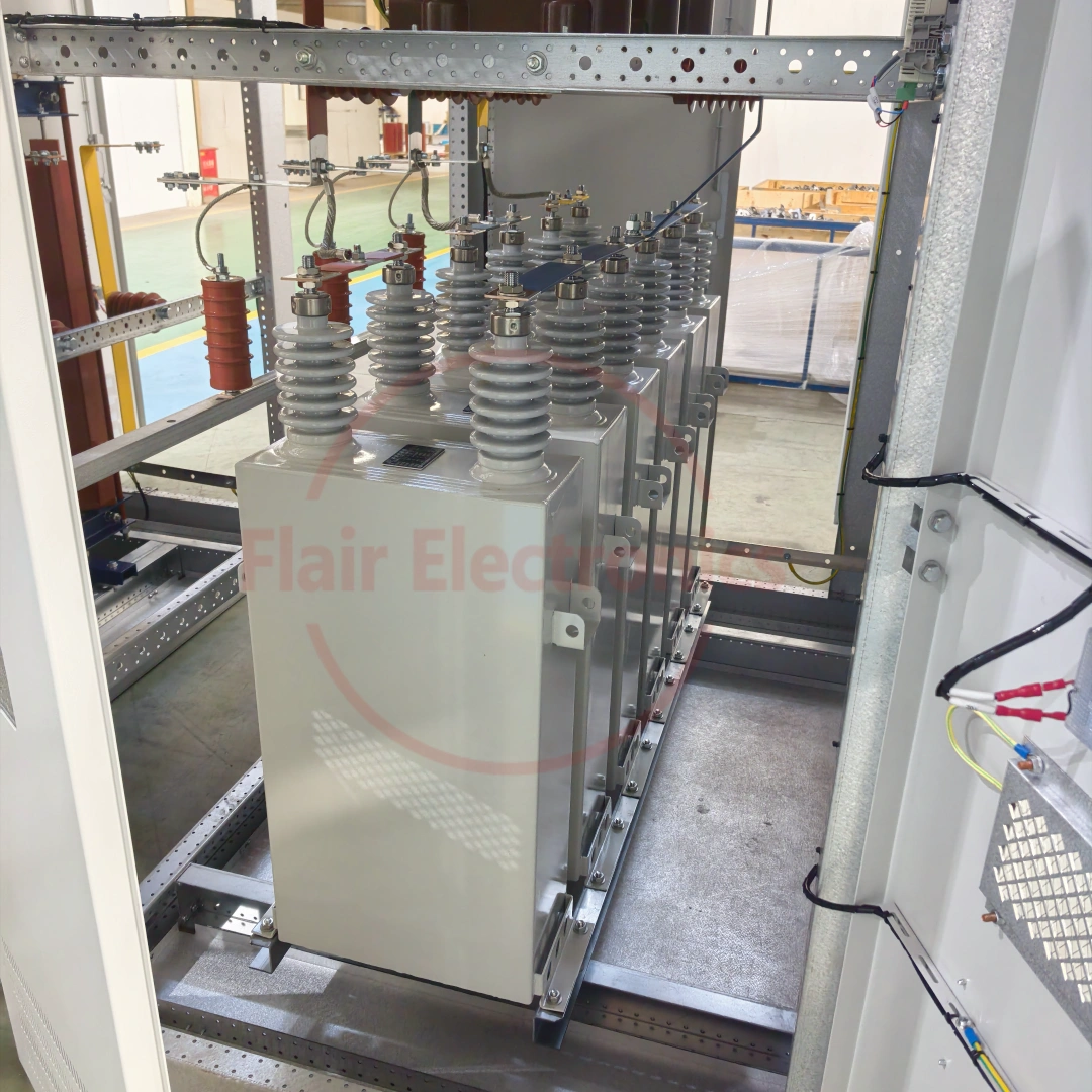 Power Capacitors for power factor correction and reactive power compensation