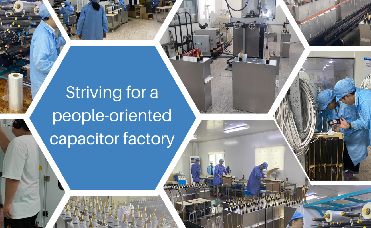 Induction heating capacitor bank features