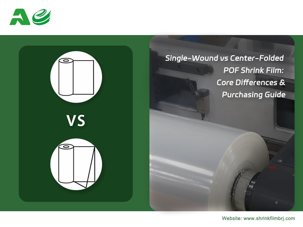 Single-Wound vs Center-Folded POF Shrink Film: Core Differences & Purchasing Guide