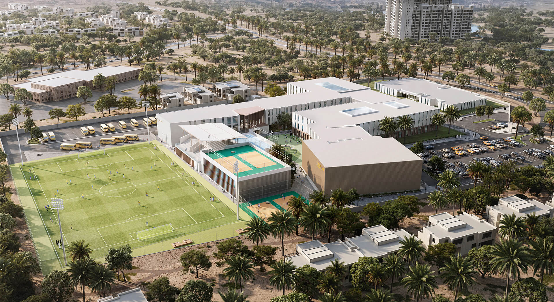 3d architectural outsourcing studio-I-2403055 BOSS school-v03