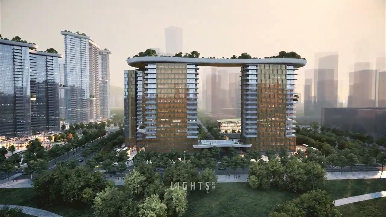 3D architectural animation Outlines architectural blueprints - 3d architectural Services