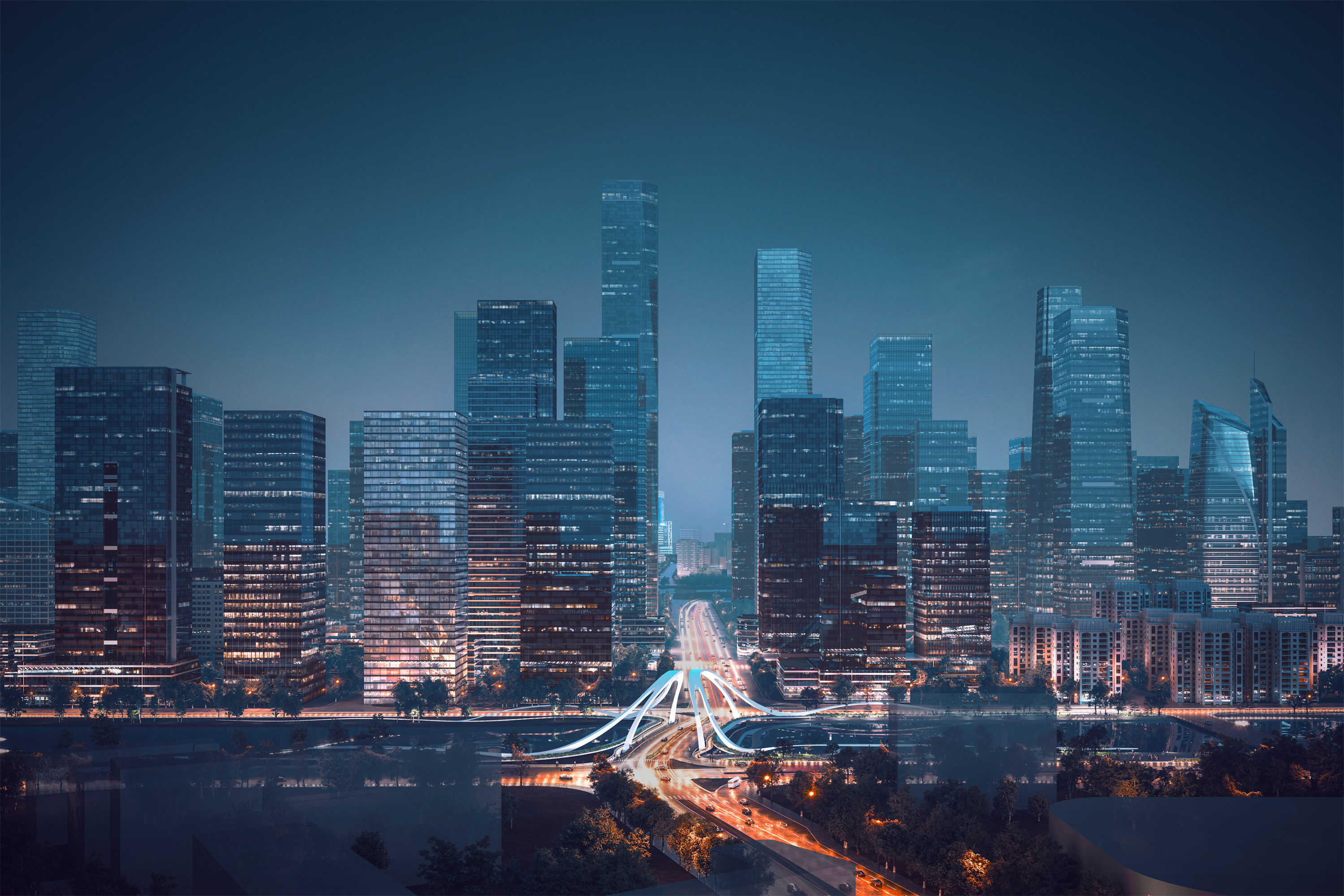 Integrated Design of Pazhou South District-GDAD