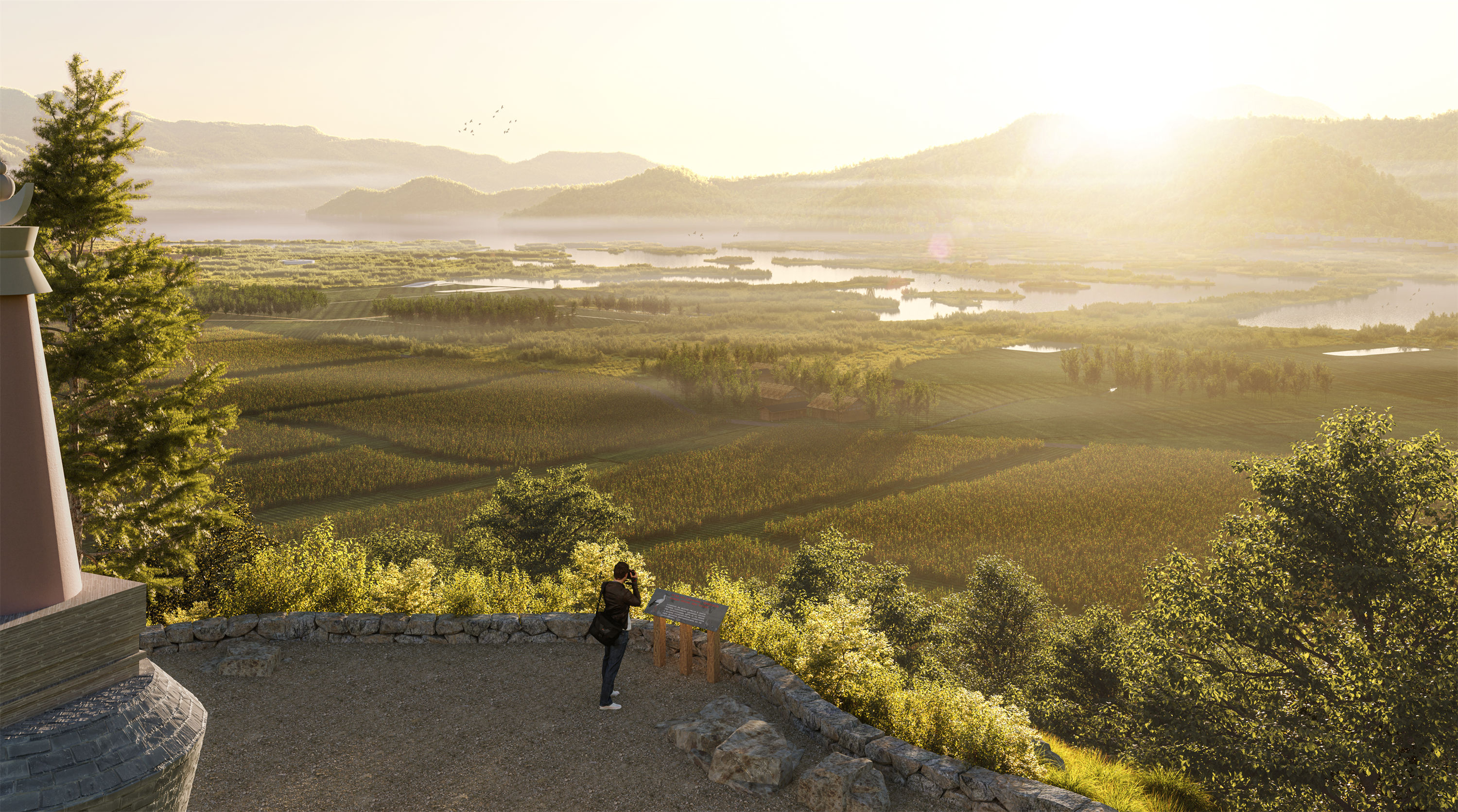 Sichuan Lugu Lake Tourism Planning and Conceptual Planning-lay-out