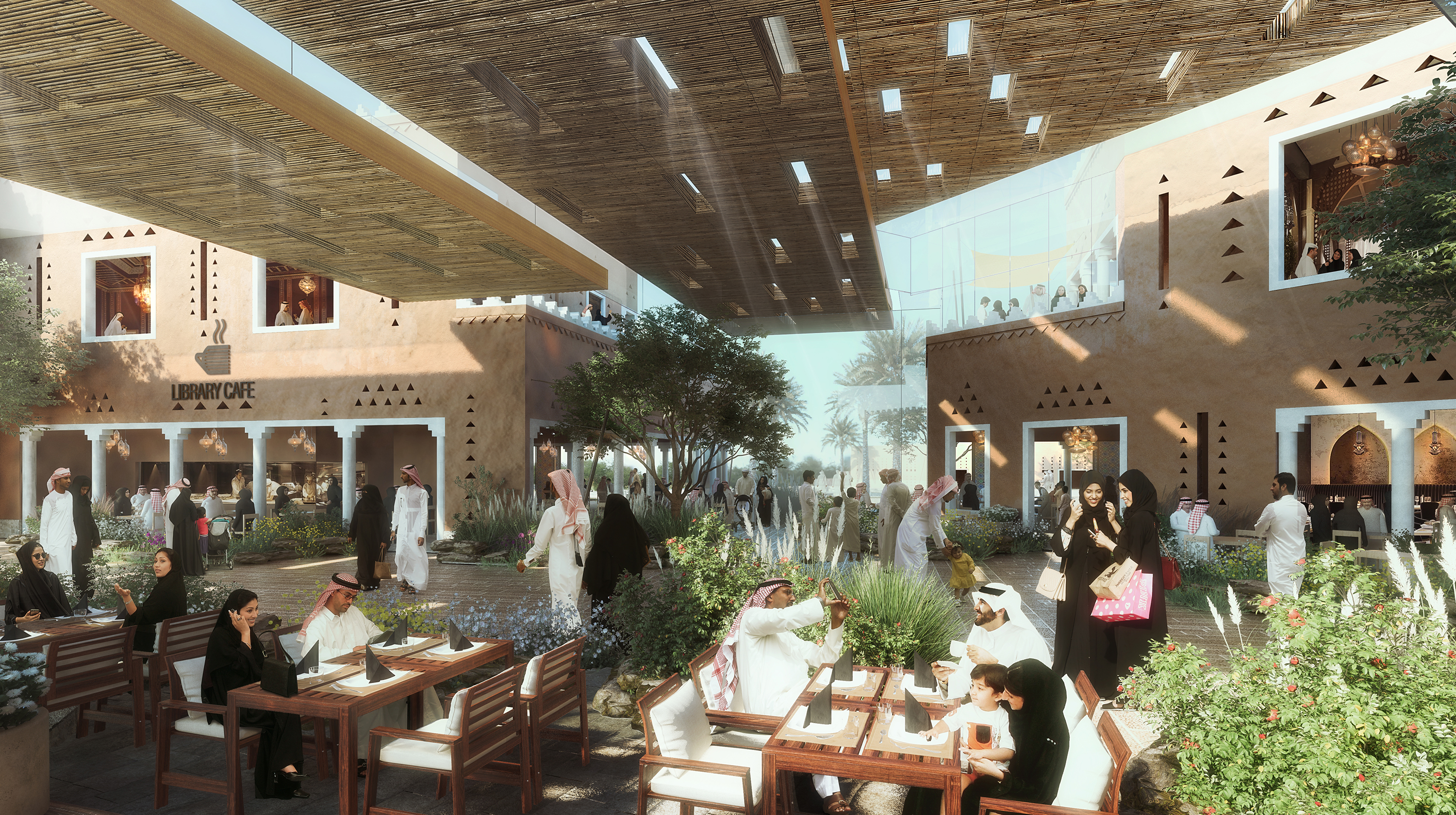 3d architecture- Bujairi Masterplan and Placemaking