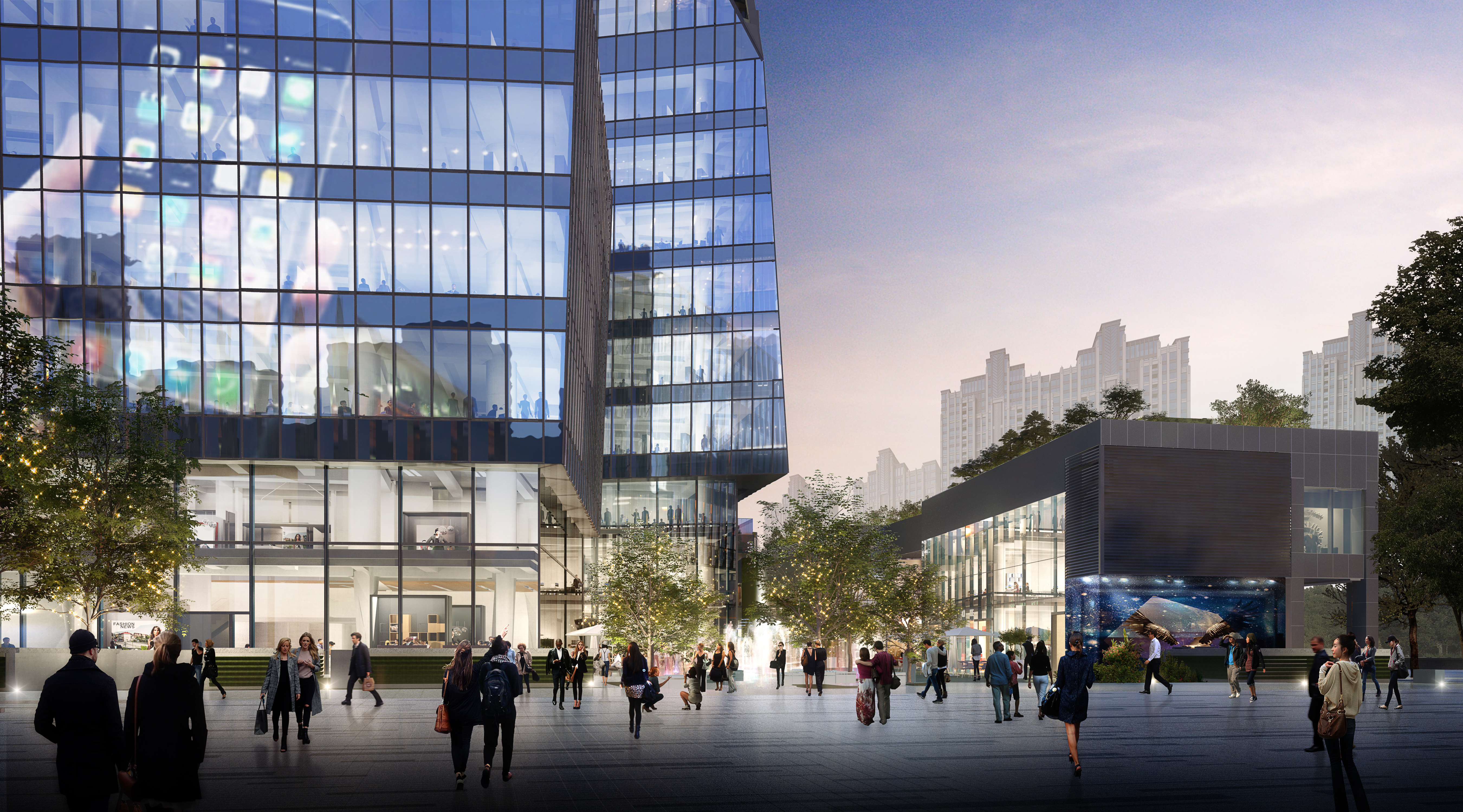3D architectural animation panorama