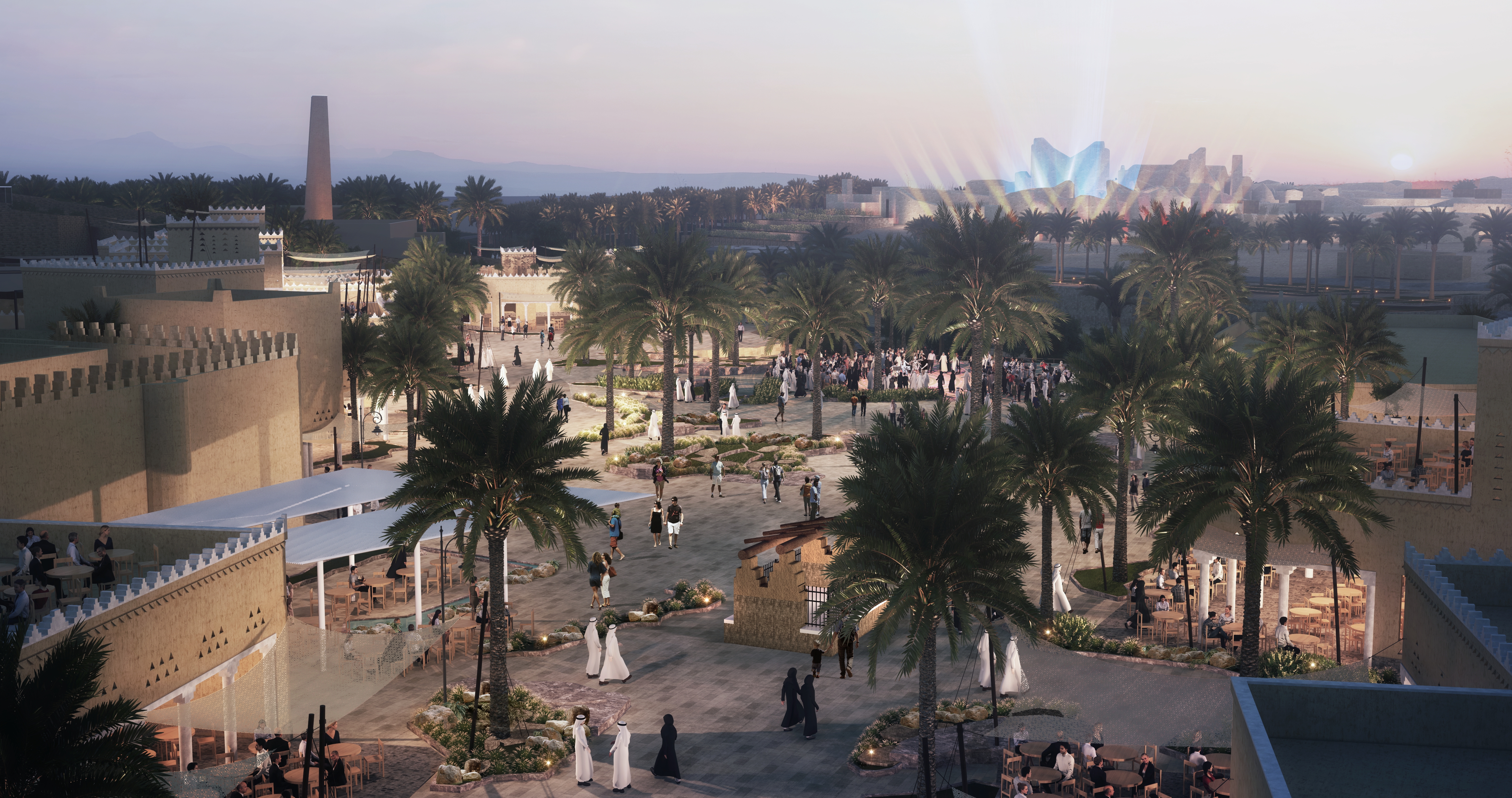 3d architectural animation-I-1907135 Bujairi Masterplan and Placemaking