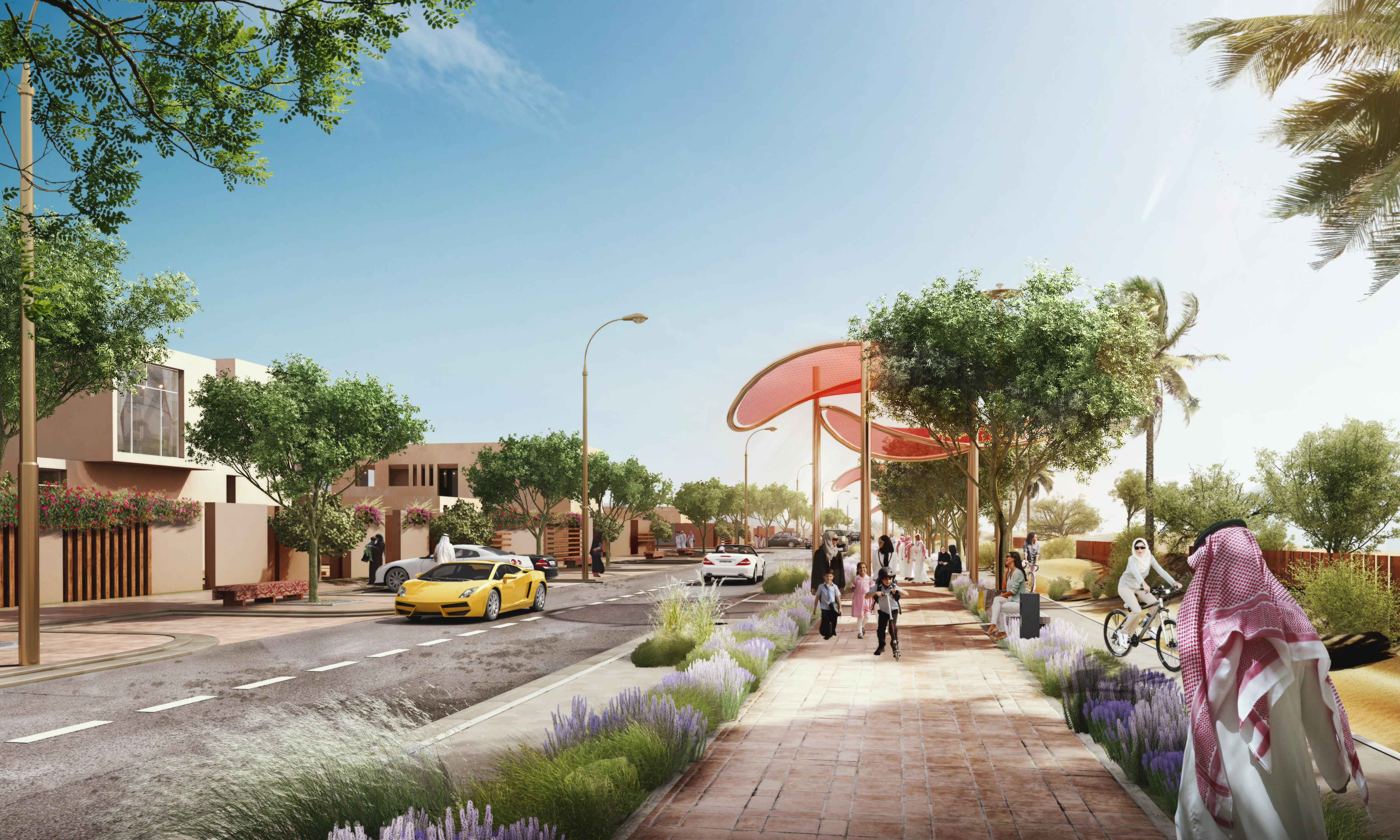 Nabbagh Masterplan-3d architectural visualization services.