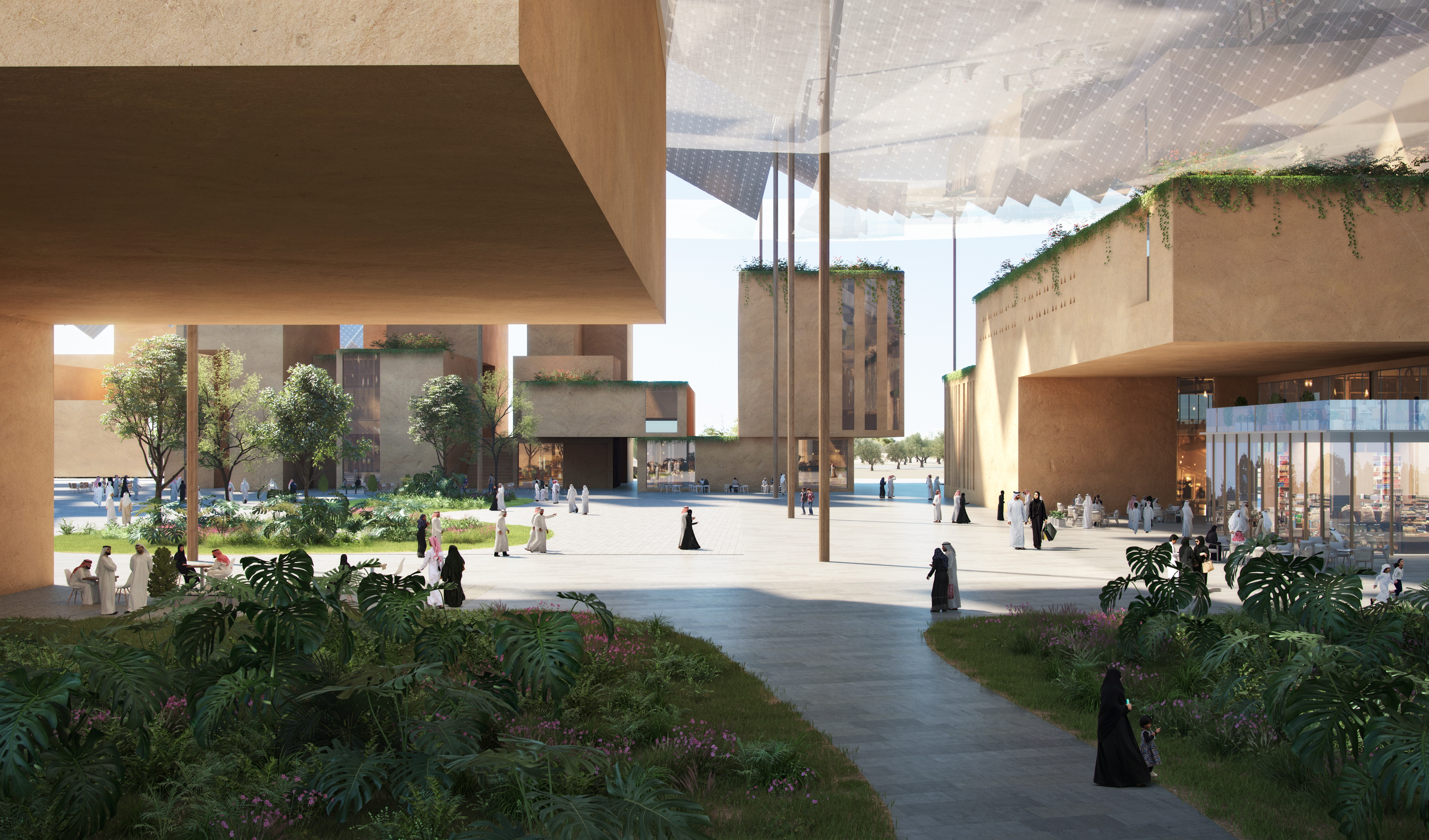 3d architectural animation-I-2303107 Riyadh masterplan project-v02
