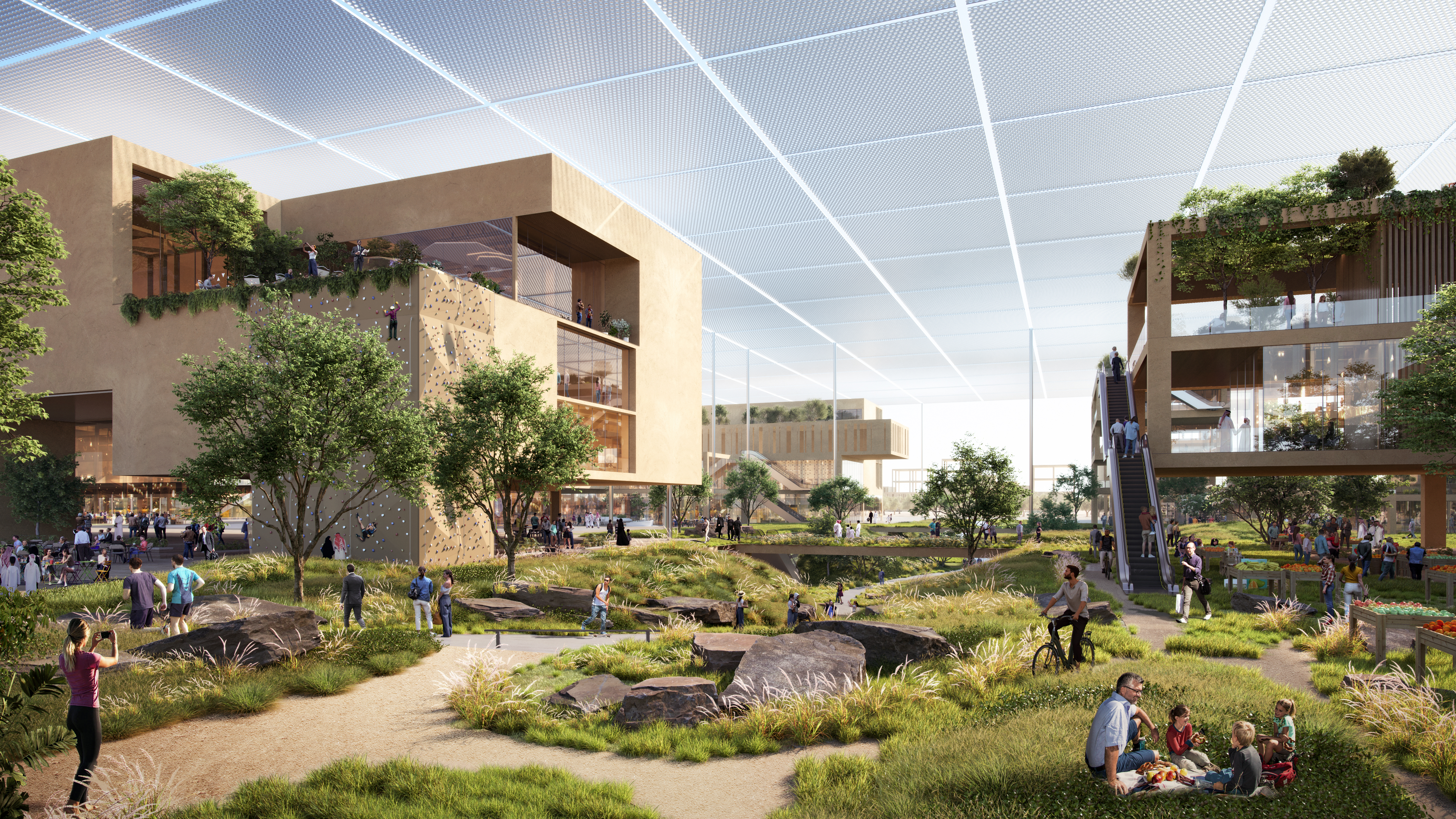 3d modelling and rendering services-I-2305034 Riyadh masterplan project