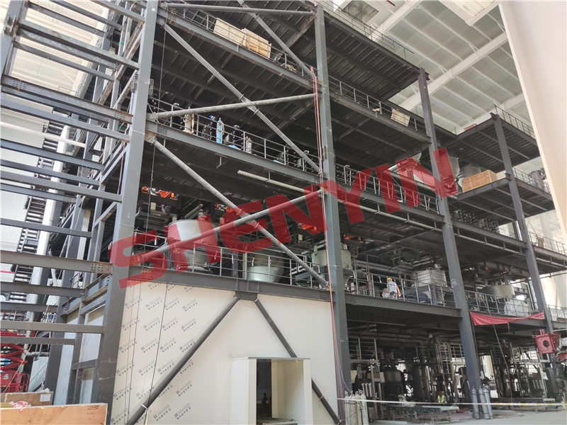 Lithium Iron Phosphate Project Batch Mixer Production Line