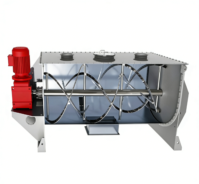 Application Analysis of Horizontal Ribbon Mixer in the Preparation of Certain Ceramic Coating Materials