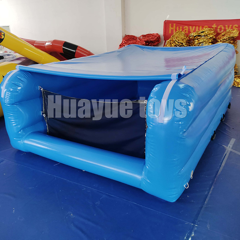 Air Juggler Inflatable Gymnastic Pit PlayTraining Ball Foam Air Pit Gymnastics for Sale
