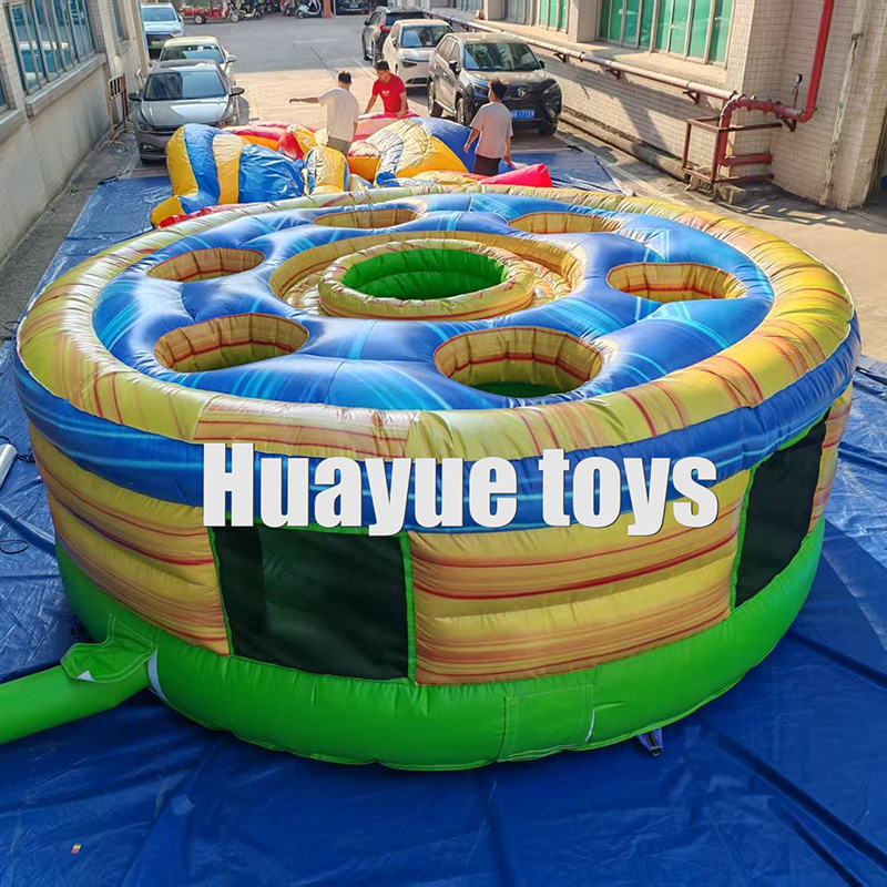 Building Team Inflatable Human Whack a MoleGames Playgrounds Human Whack Bouncy-product