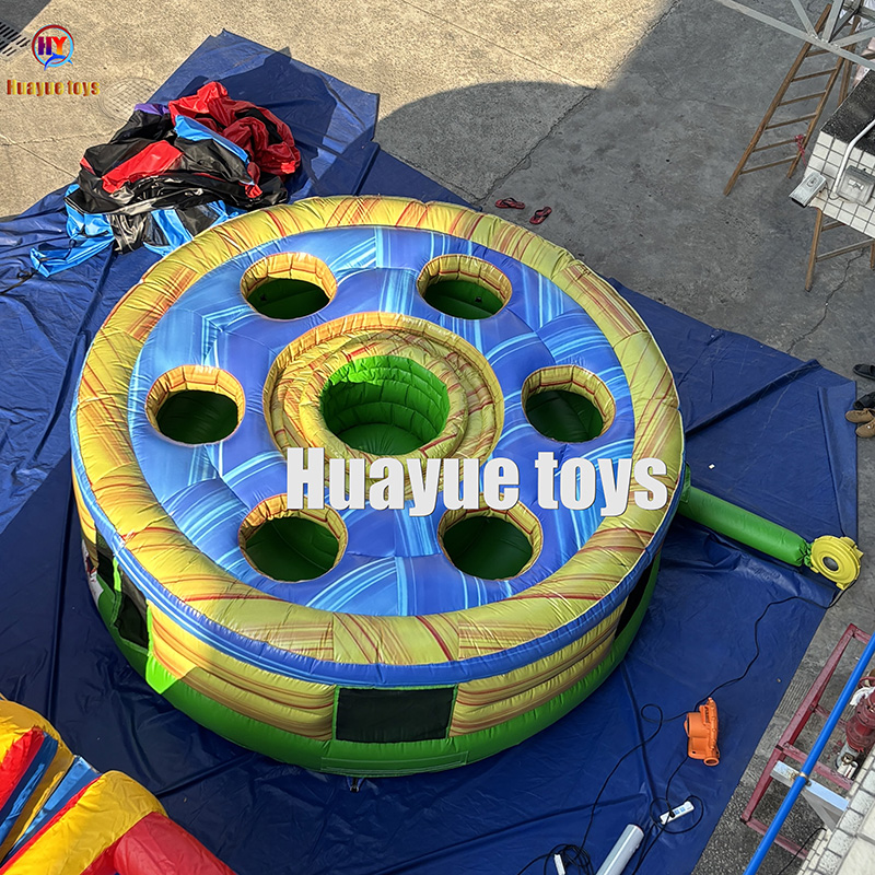 Building Team Inflatable Human Whack a MoleGames Playgrounds Human Whack Bouncy