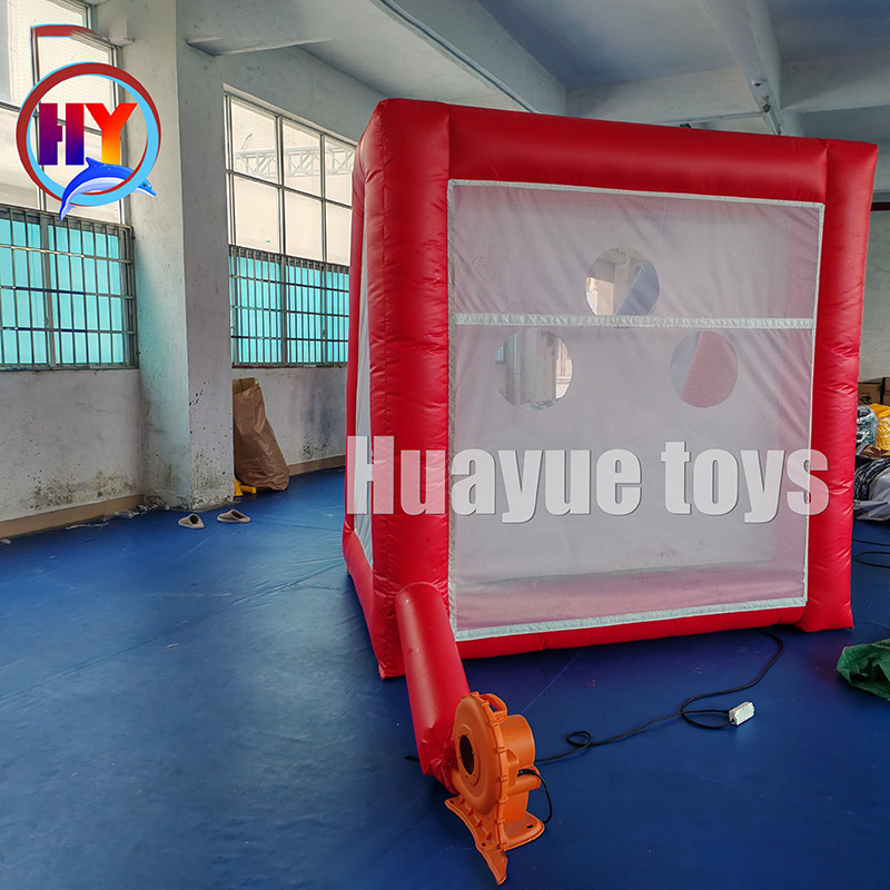 Customized Indoor Amusement Park Footbal KidsMini lnflatable Soccer Goal (4)