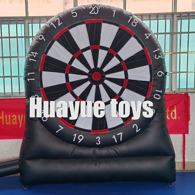 Giant Interactive Football Dart InflatableMARCHSoccer Dart Board Fun Dart Game Inflatable HumanFootball for Outdoor Sport Game