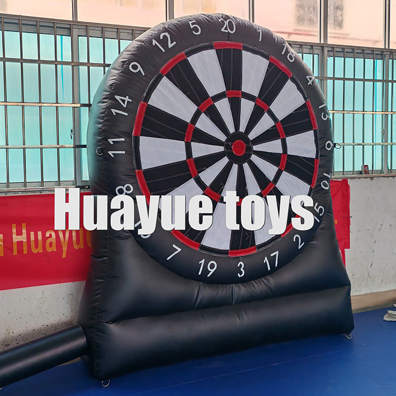 Giant Interactive Football Dart InflatableMARCHSoccer Dart Board Fun Dart Game Inflatable HumanFootball for Outdoor Sport Game-product