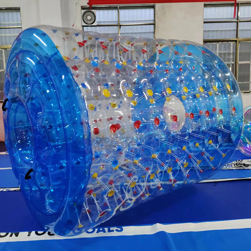 Hot Sale PVCTPU Inflatable Water Roller BalRolling Ball Inflatable Roller Zorb Ball (3)