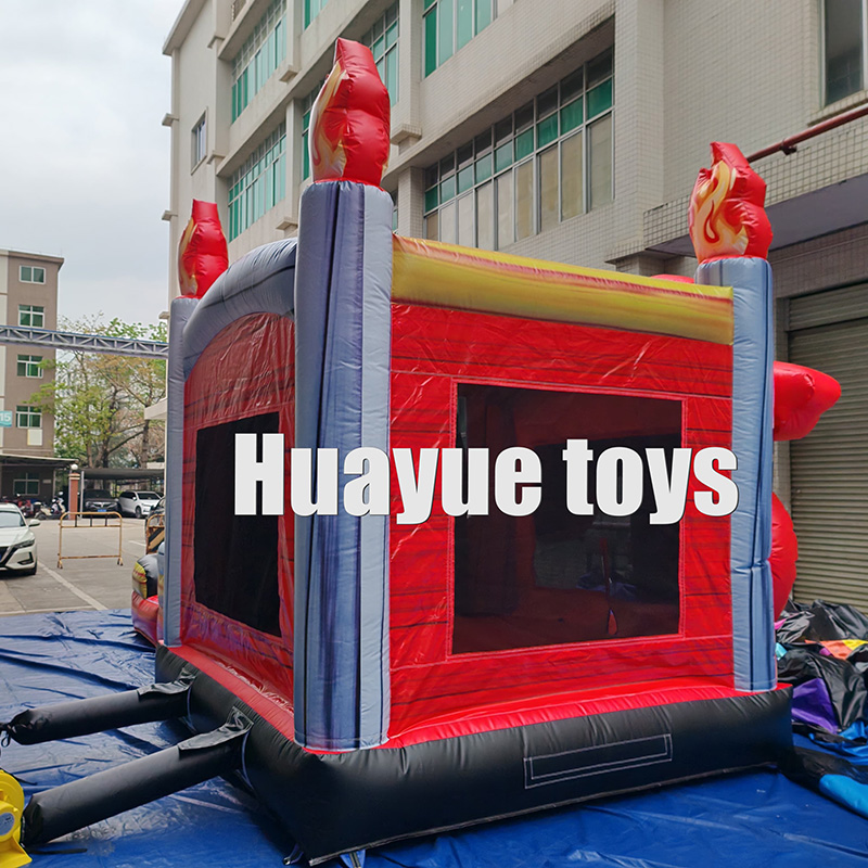 Huayue Monster Truck Combo Bouncy Castle WaterBounce House Inflatable with Slide-product