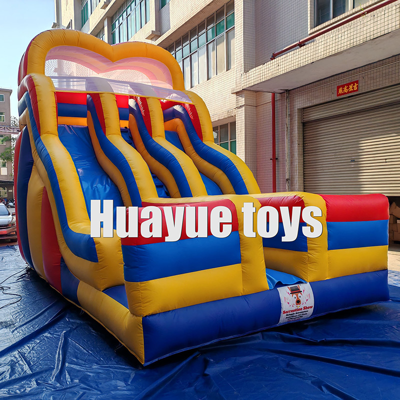 New CE Inflatable Slide Commercial Grade Dry Kidand Adult,wet and Dry Inflatable Slide,inflatableObstacle Trampolinefor Sale-product