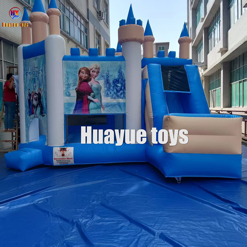 New Design Inflatable Bouncer Jumping CastleSlide Commercial Inflatable lce Castle TrampolineTheme Park