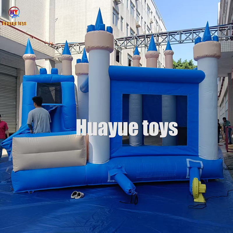 New Design Inflatable Bouncer Jumping CastleSlide Commercial Inflatable lce Castle TrampolineTheme Park-product