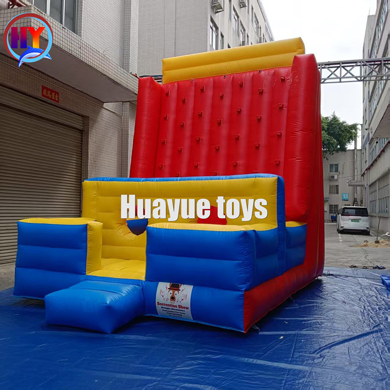 Outdoor Inflatable Climbing Wall Mountain (5)