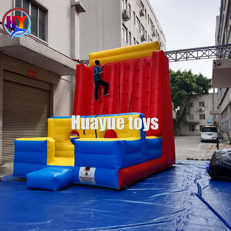 Outdoor Inflatable Climbing Wall Mountain (6)