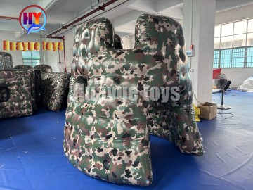 Commercial Grade Inflatable Paintball Obstacle Inflatable Bunker for Outdoor Fun