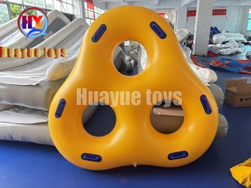 Tubo inflable profesional tipo bala, perfecto para aventuras acuáticas de 3/4 personas.