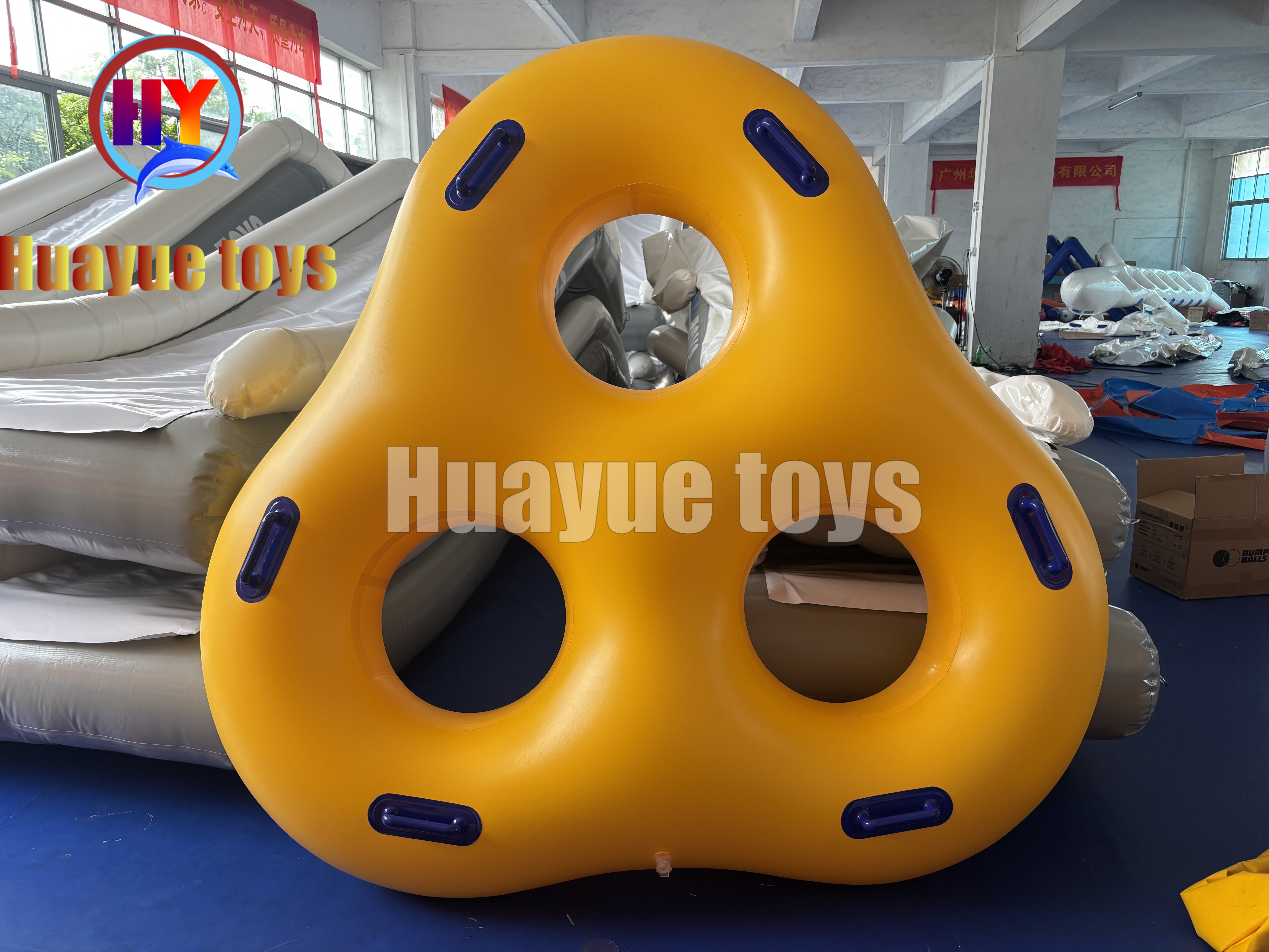 专业子弹管充气游泳管，适合3/4人水上探险-产品