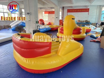 Huayue Inflatable Sea Towing Duck Boat Fun Floating Ride for Lakes