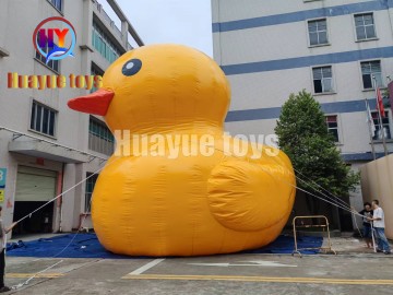 10米巨型充气橡皮鸭