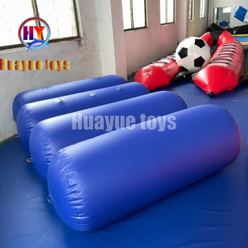 Tubo de flotación inflable azul oscuro