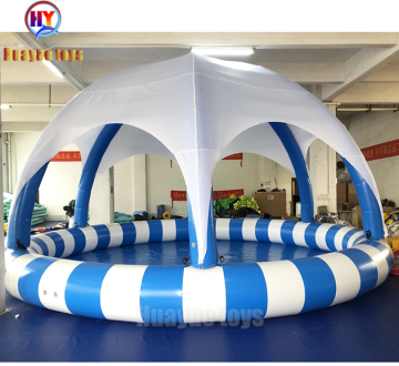 Inflatable Pool with Detachable Canopy