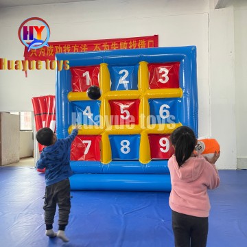 Inflatable 9-Grid Target Game