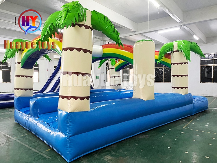 Coconut-Themed Inflatable Water Slide-product