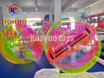 Transparent Tri-Color Water Walking Ball