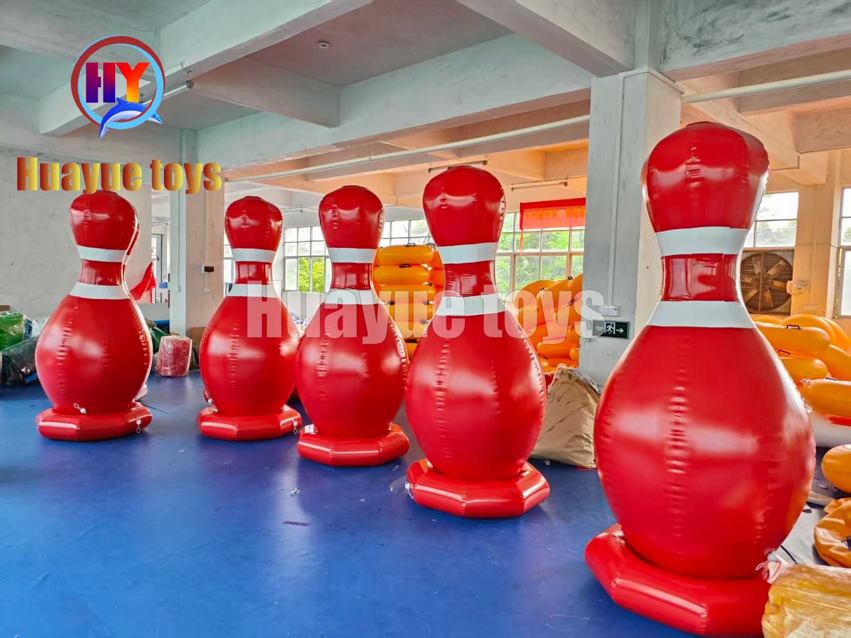 Red Inflatable Bowling Ball-product