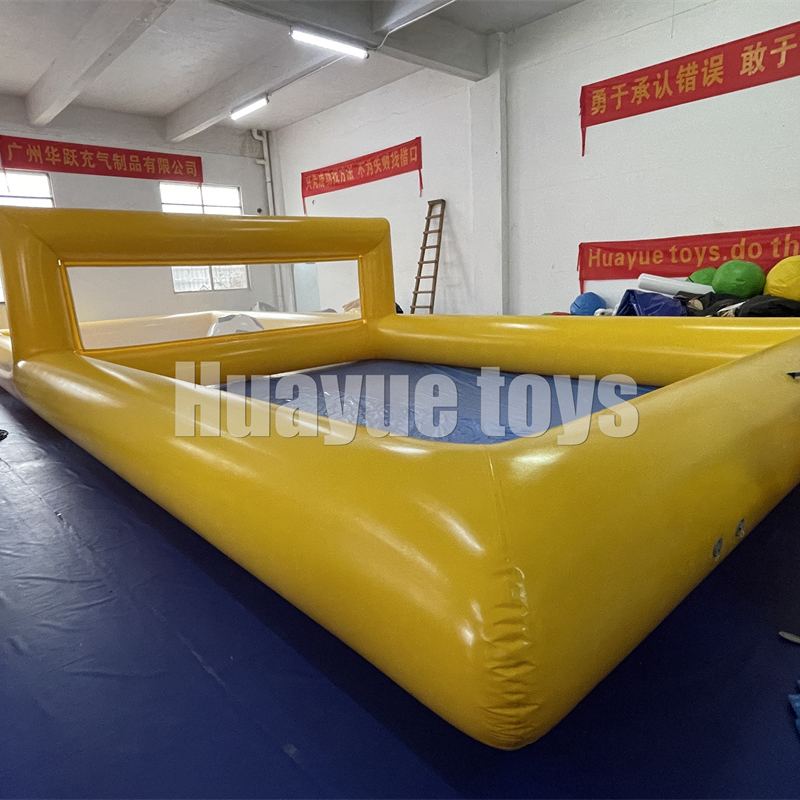 Commercial Inflatable volleyball court Inflatable sport field Easy set-up court for Inflatable park hot sell Outdoor activities