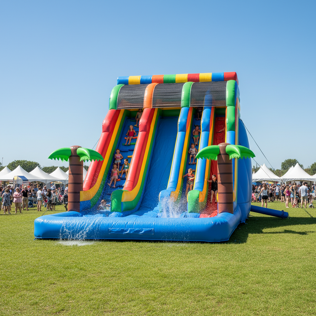 Commercial Water Slide For Commercial Event Rentals And Party Businesses