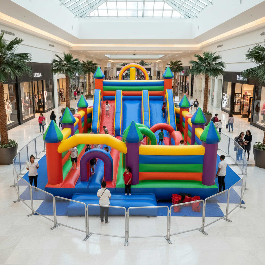 Inflatable Bounce House For Sale For Shopping Mall Promotions And Brand Activations