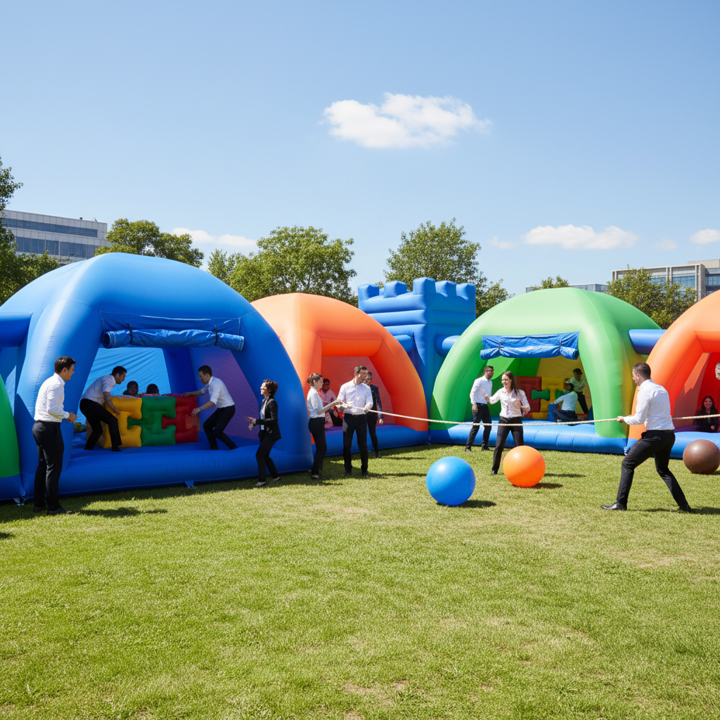 Inflatable Party Tents For Team Building And Corporate Activities